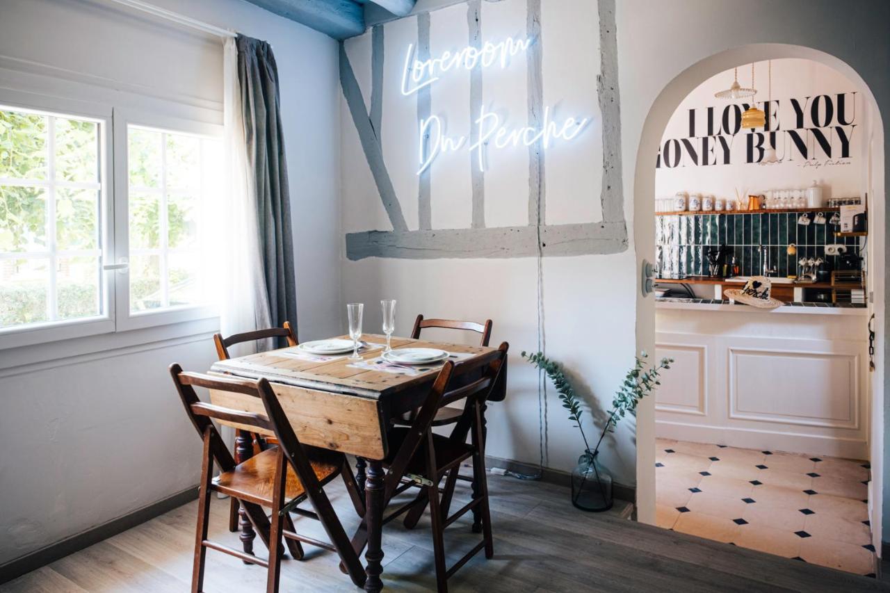 Loveroom Du Perche : Maison Avec Balneo Moulins-la-Marche Екстериор снимка